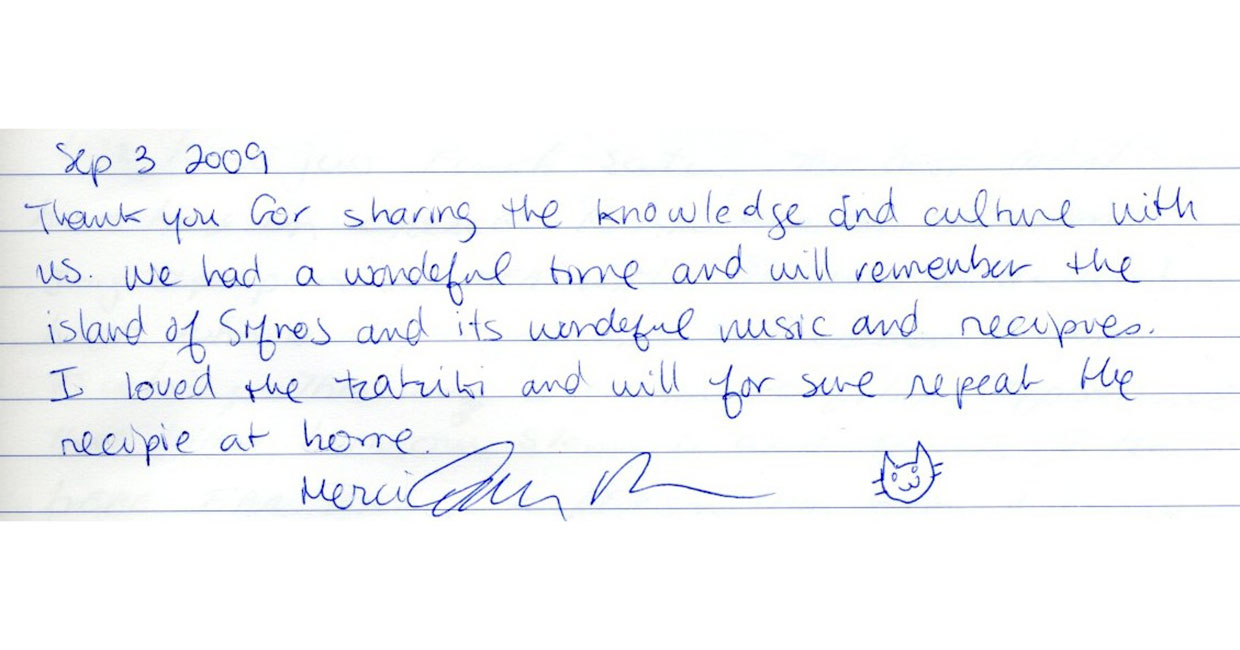 Guest reviews of pottery tours in Sifnos