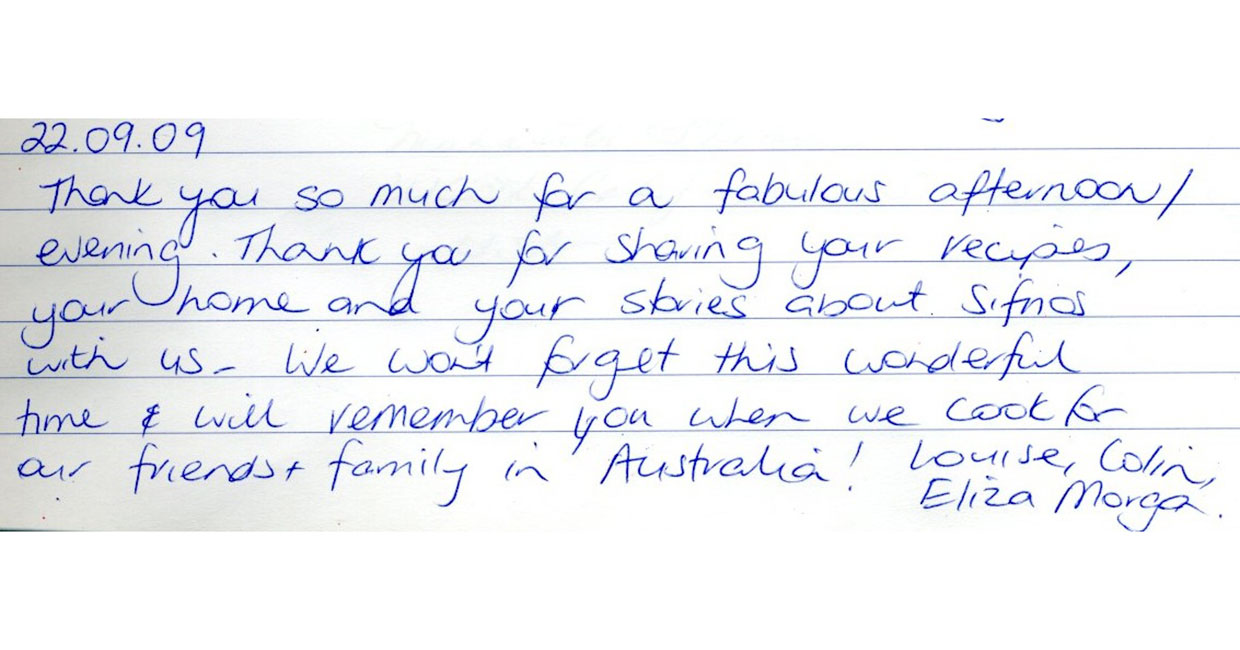 Guest reviews of pottery tours in Sifnos